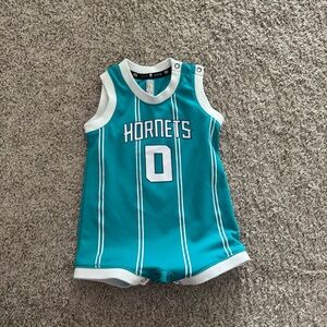 Charlotte Hornets Baby Romper